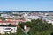 View of Tampere Finland taken at Pyynikki lookout tower