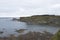 View from Tantallon Castle to Oxroad Bay, North Berwick, Scotland