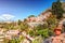 View of Taormina - famous resort in Sicily, Italia.