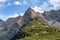 View of the Tatra Mountains. Koscielec Peak