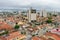 A view of Taubate`s cityscape from above - Sao Paulo state