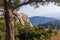 A view of the Taurus Mountains and forests.