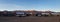 View of the Tayka del Desierto hotel located at 4,500 meters above sea level in the Siloli Desert, Bolivia