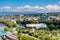 View of Tbilisi, capital of Georgia country. View from Funicular railway from Rike Park to Narikala Fortress