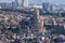 View of Tbilisi with Sameba, Trinity Church and other landmarks