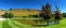 View of Te Mata Peaks from a beautiful winery in New Zealand