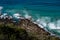 View from Teddy`s lookout, along the Great Ocean Road, Australia