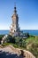 View of the temple of the dead ships with panoramic views of the west coast