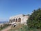 View of temple of Jupiter Anxur terracina Italy