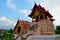 View temple (Wad Phra Sing) , Chiangmai Thailand.