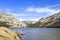 A view of Tenaya Lake in Yosemite national park