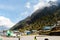 View of Tenzingâ€“Hillary Airport in Lukla, Nepal