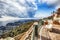 View from terrace , Ischia island