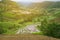 View Terraced Paddy Field in Mae-Jam Village, Chaingmai, Thailand