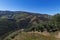 View of the terraced vineyards in the Douro Valley near the village of Pinhao, in Portugal