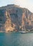 View of Terracina port, Italy in the morning