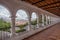 View of Terracotta rooftops at Sucre city in Bolivia