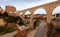 View of Teruel with Los Arcos aqueduct