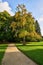 View of thabor park, Rennes city , France