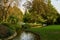 View of thabor park, Rennes city , France