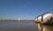 A view of the thames barrier