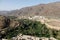 View from the Thee-Ain heritage site in Al-Baha, Saudi Arabia towards the village of the same name