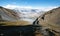 View from thorung la pass annapurna himal to dhaulagiri