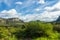 View of The Three Brothers Mountain, Chapada Diamantina, Bahia, Brazil.