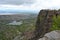 View of Three Sisters Wilderness from Tam McArthur Rim Trail.