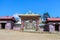 View of Thyangboche Monastery in Himalayas