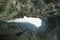 View of Tianmen cave in Tianmen mountain