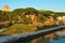 View of the Tiberina Island, Rome