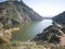 view of the Tibi reservoir located in Alicante  Spain