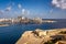 View on Tigne Point and Sliema District from Valletta