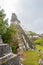 View at the Tikal Temple I from Nord Acropolis - Tikal National Park, Guatemala