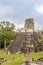 View at the Tikal Temple II from Nord Acropolis - Tikal National Park, Guatemala