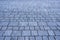 View of a tile going into the distance. Outdoor. Tile pattern