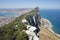 View of tip of Rock of Gibraltar