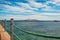 View of Tiran island from pier in Sharm El-Sheikh