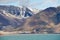 View to the abandoned Russian arctic settlement Pyramiden Svalbard, Norway.