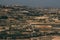 View to agriculture fields in countryside of Malta