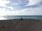 View to Ajuy coastline with vulcanic mountains on Fuerteventura island, Canary Islands, Spain