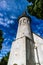 View to ancient church of John the Baptist in Luganuse, Estonia