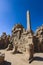 View to the Ancient Egyptian Ruins of Obelisk of Thutmosis I in Karnak Temple Complex near Luxor