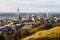 View to Auckland City New Zealand from Mt Eden