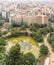 View to Barcelona from the top of the basilica