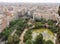 View to Barcelona from the top of the basilica