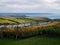 View to Bude and Sandymouth Bay Cornwall