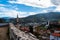 View to the city of Travnik