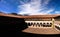 View to Coricancha, famous temple in the Inca Empire, Cuzco, Peru